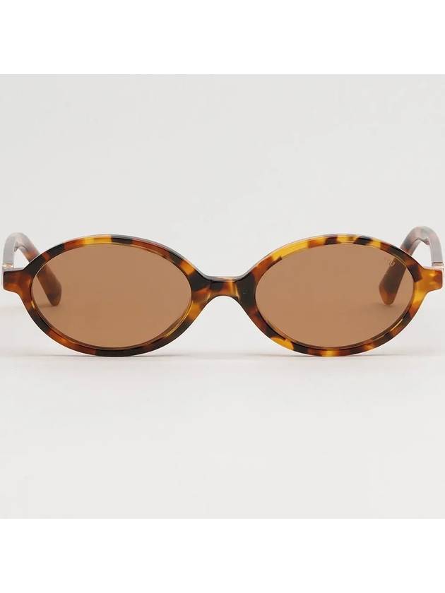 Eyewear Mu Regard Sunglasses Camel - MIU MIU - BALAAN 4