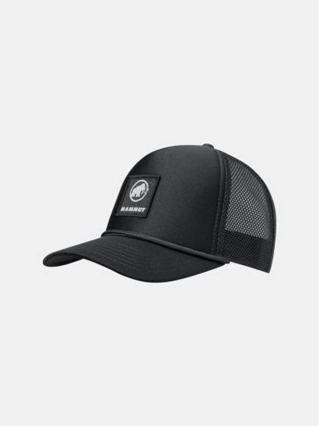 Crag Logo Classic Trucker Ball Cap Black - MAMMUT - BALAAN 2