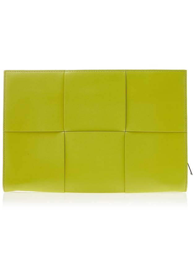 Intrecciato Arco Clutch Bag Kiwi - BOTTEGA VENETA - BALAAN 4