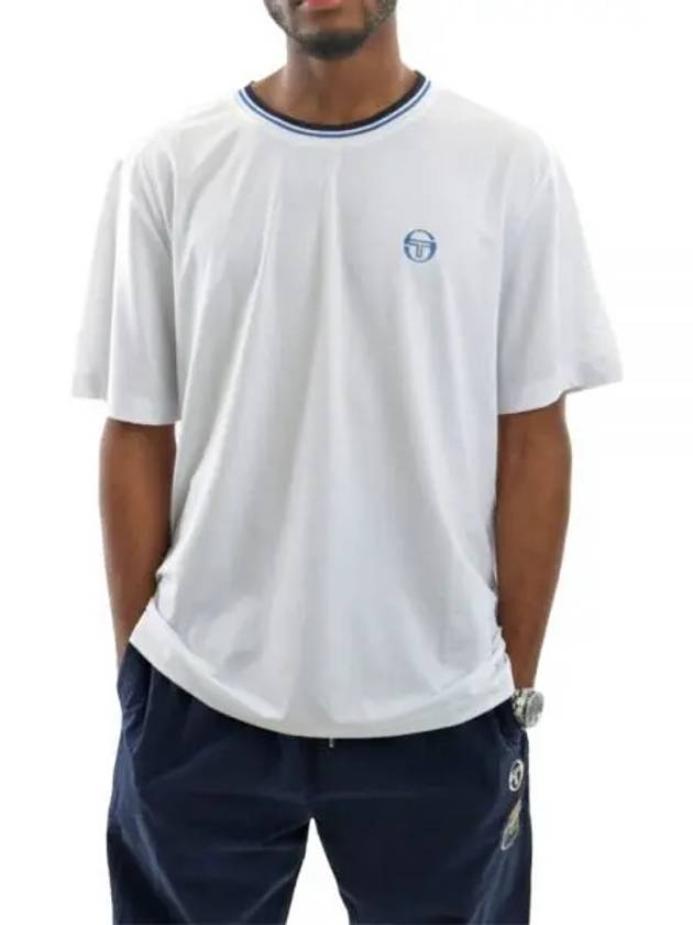 AIR TEE STS23M50524whiteMARITIME BLUE air tshirt - SERGIO TACCHINI - BALAAN 1