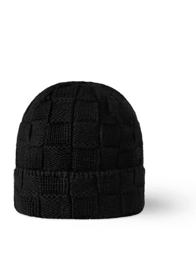 Damier Snug Beanie Black - LOUIS VUITTON - BALAAN 4