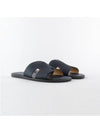 Izmir Leather Slippers Marine Brown - HERMES - BALAAN 2