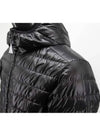 Lauzet short down jacket black - MONCLER - BALAAN 8