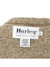 Men's Cardigan M3092 3V MUSHROOM - HARLEY OF SCOTLAND - BALAAN 7