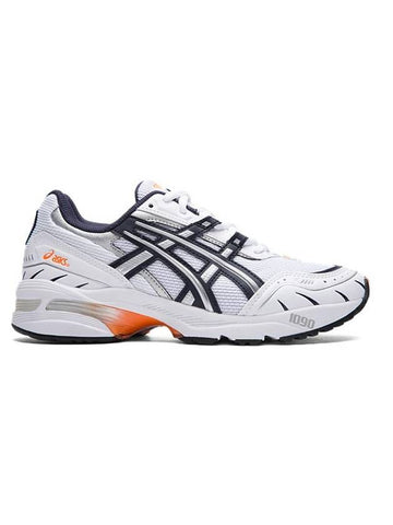 WoMen's Gel 1090 W Low Top Sneakers White Midnight - ASICS - BALAAN 1