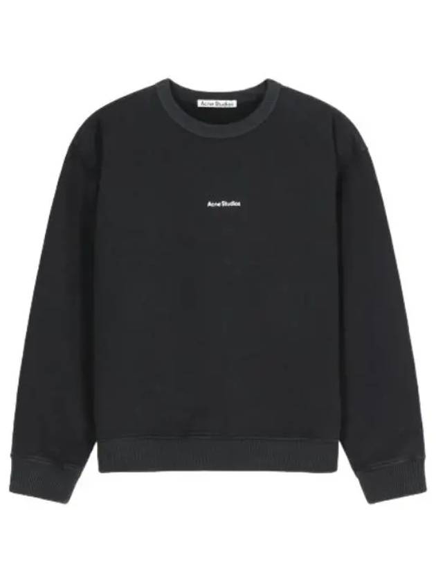 Logo Sweatshirt Black - ACNE STUDIOS - BALAAN 1