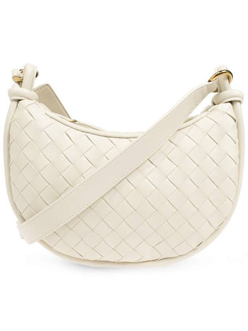 Bottega Veneta Shoulder Bag Gemelli, Women's, Cream - BOTTEGA VENETA - BALAAN 1