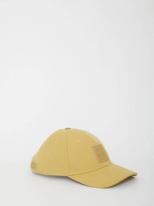 Logo Base Ball Cap Yellow - LOEWE - BALAAN 1