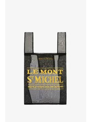 LE MONT ST MICHEL LMSM BRIGITTE TANAKA Organza Bag Black - LE MONDE BERYL - BALAAN 1