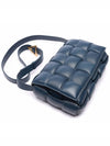 Gold Padded Cassette Cross Bag Deep Blue - BOTTEGA VENETA - BALAAN 6