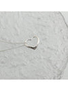 Tiffany El Seferti Open Heart Silver 925 Vintage Necklace 4ATIA3953 - TIFFANY & CO. - BALAAN 3