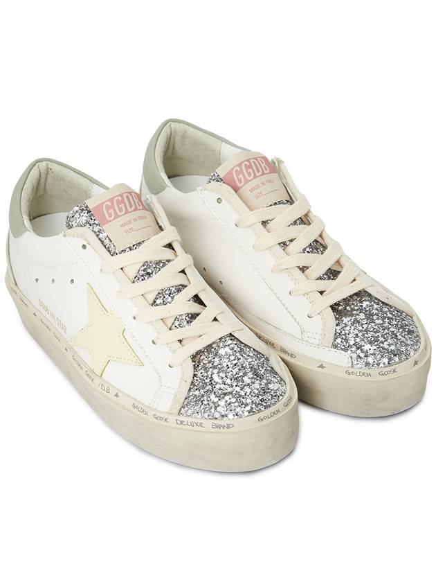 Hi Star High Top Sneakers White - GOLDEN GOOSE - BALAAN 4