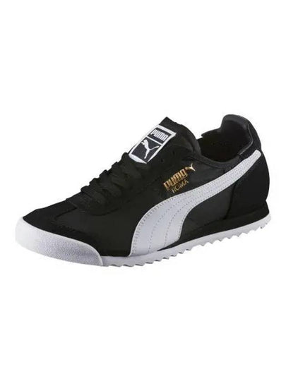 Roma OG Nylon Low Top Sneakers Black - PUMA - BALAAN 2