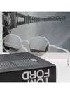 Sunglasses ML0057 21C White Silver Half Mirror - MONCLER - BALAAN 2