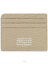 Stitch Number Logo Card Wallet Beige - MAISON MARGIELA - BALAAN 2