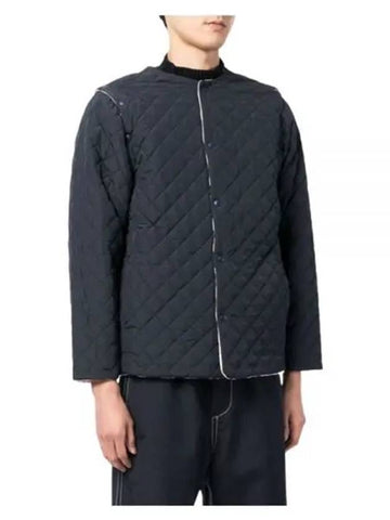 Short Quilted Jacket Navy - SUNNEI - BALAAN 1