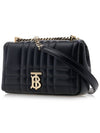 Lola Quilted Lambskin Small Shoulder Bag Black - BURBERRY - BALAAN 3