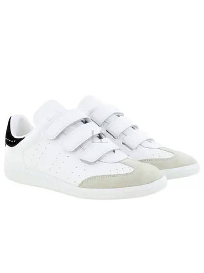 Beth Leather Low-Top Sneakers White - ISABEL MARANT - BALAAN 2