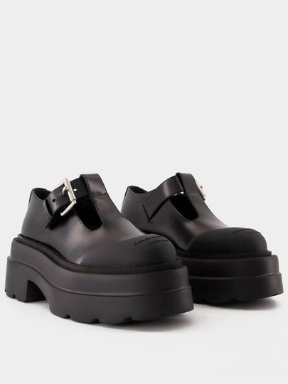 Tova Mary Jane Platform Loafers - Alexander Wang - Leather - Black - ALEXANDER WANG - BALAAN 2