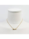 CD logo gold cube necklace 4VDIA33298 - DIOR - BALAAN 8