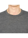 Men's Knit Top Gray - JOHNSTONS OF ELGIN - BALAAN 7