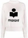 Moby Logo Print Sweatshirt Ecru - ISABEL MARANT - BALAAN 5