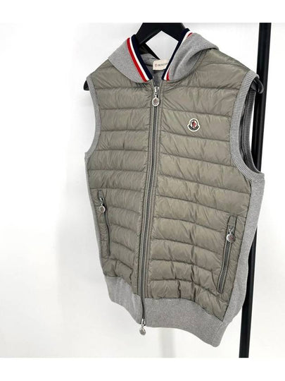 Knit vest padded gray M size - MONCLER - BALAAN 2