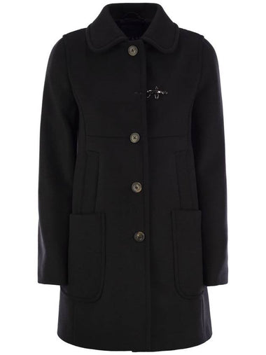 Wool and Cashmere Coat - FAY - BALAAN 1