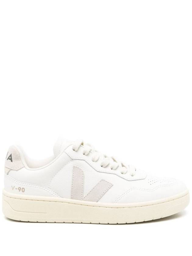 Veja Organic Leather V90 Sneakers - VEJA - BALAAN 1