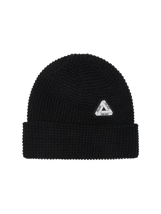 Sofar Waffle Beanie Black - PALACE - BALAAN 1