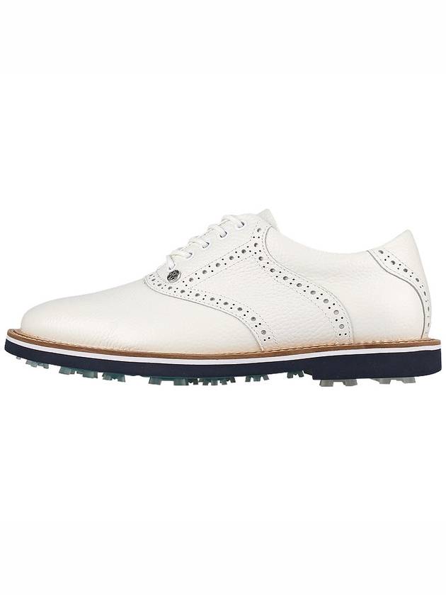 Gallivanter Pebble Leather Saddle Spikeless Snow - G/FORE - BALAAN 4