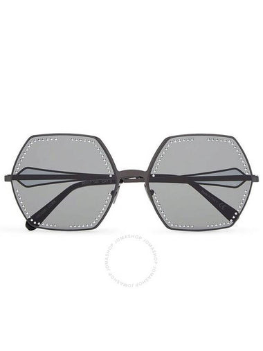 Philipp Plein Statement Hexagonal Ladies Sunglasses 000-WES0081-PTE003N-CCWK - PHILIPP PLEIN - BALAAN 1