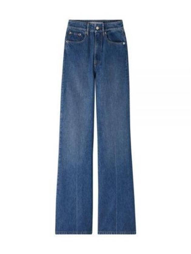 Clinteau High Rise Wide Jeans Stonewashed Indigo - A.P.C. - BALAAN 2