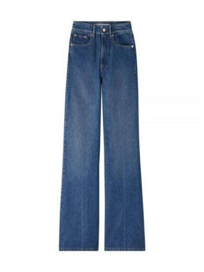 Clinteau High Rise Wide Jeans Stonewashed Indigo - A.P.C. - BALAAN 2