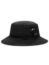 Chrome R Bucket Hat Black - CP COMPANY - BALAAN 2