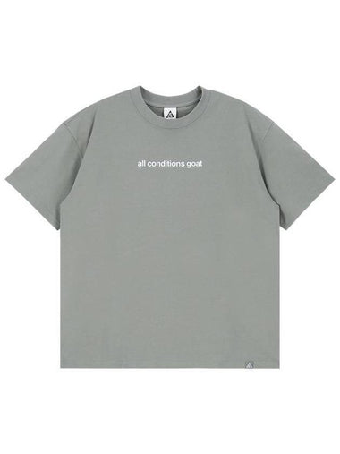 ACG Dri Fit Short Sleeve T-Shirt Dark Stucco - NIKE - BALAAN 1