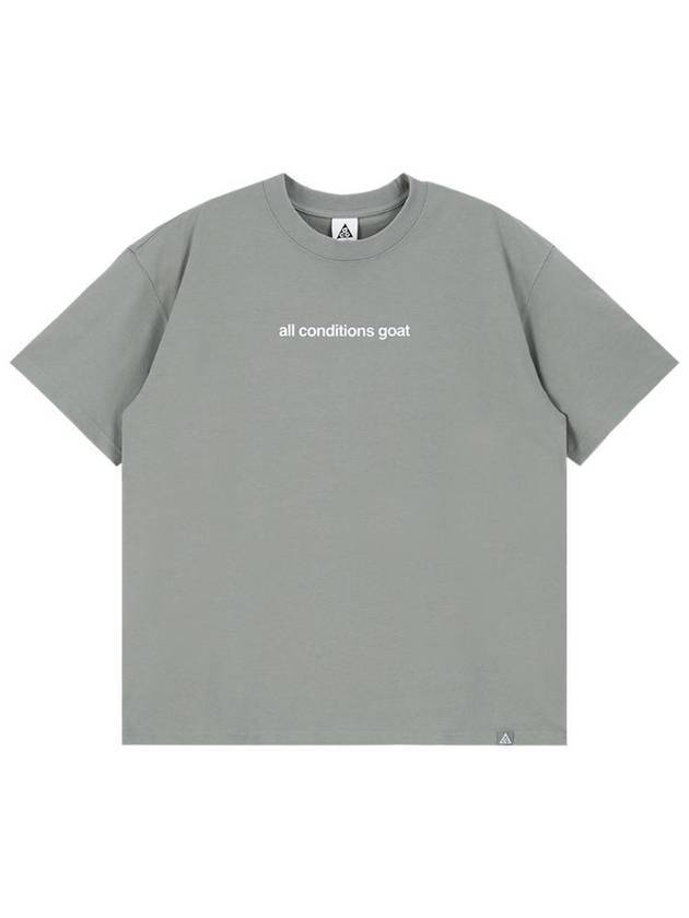 ACG Dri Fit Short Sleeve T-Shirt Dark Stucco - NIKE - BALAAN 1