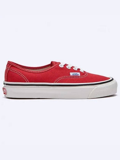 Authentic 44 DX Anaheim Factory Racing Low Top Sneakers Red - VANS - BALAAN 2