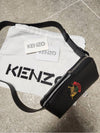 Jumping Tiger Cross Bag Black - KENZO - BALAAN 3