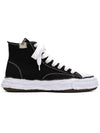 Peterson OG sole canvas high top sneakers A11FW701 BLACK - MAISON MIHARA YASUHIRO - BALAAN 2