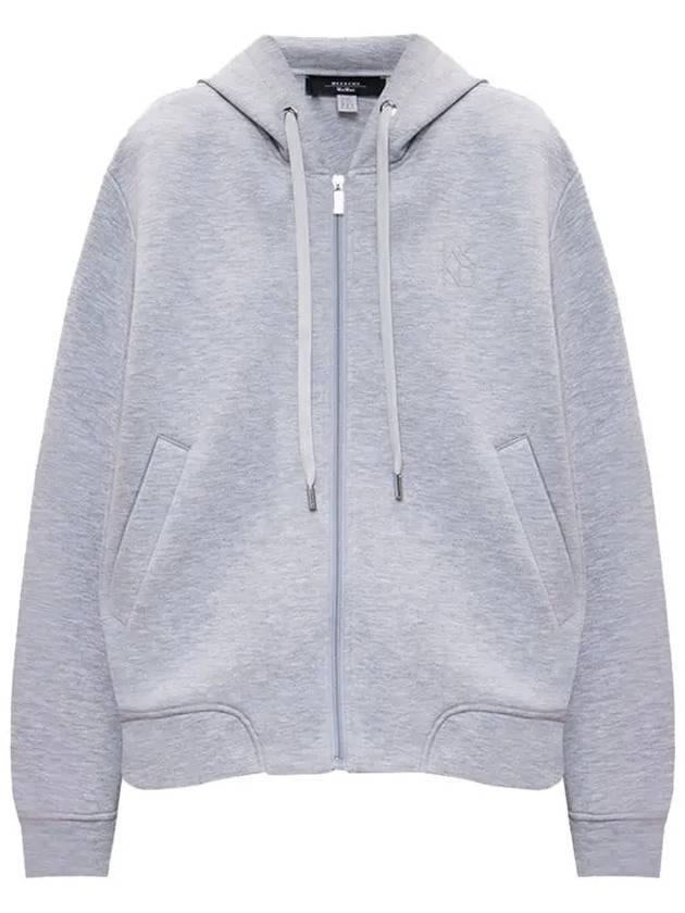 Parsec Zip Up Hoodie Grey - MAX MARA - BALAAN 5