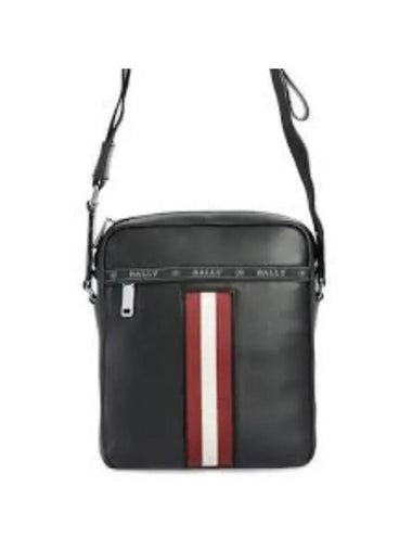 Holm Leather Shoulder Bag Black - BALLY - BALAAN 1