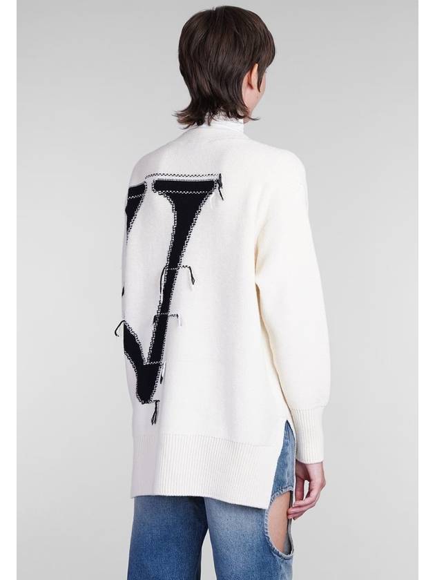 Off-White Cardigan - OFF WHITE - BALAAN 3