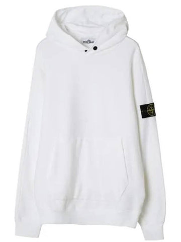 Stretch Cotton Fleece Hoodie Regular Fit Men - STONE ISLAND - BALAAN 1