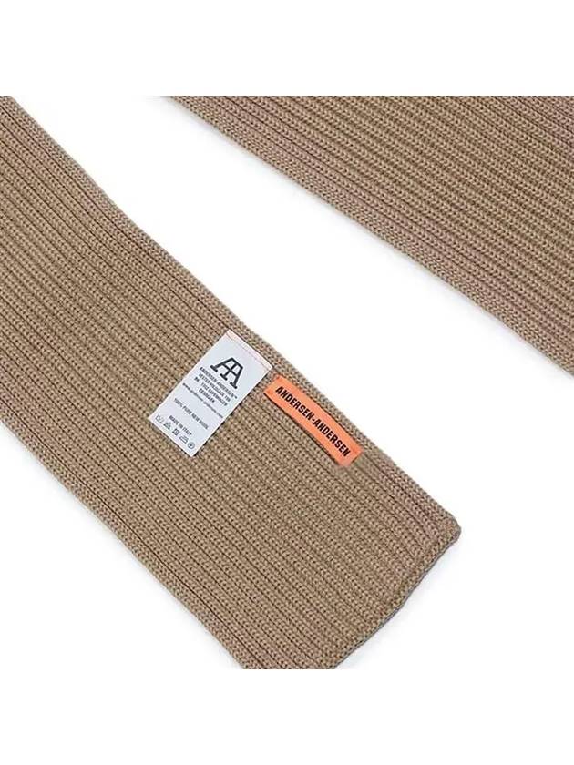 Unisex muffler camel SCARF CM - ANDERSEN-ANDERSEN - BALAAN 4