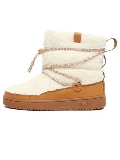 Snowboat Suede Winter Boots Ivory - PUMA - BALAAN 2