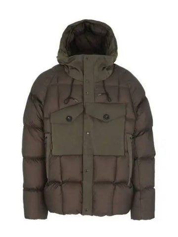 Tanker Combo Down Jacket Green - TEN C - BALAAN 1