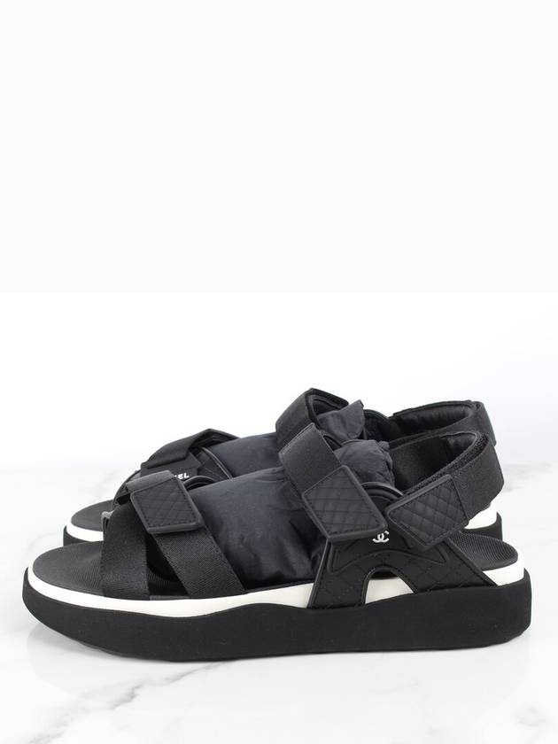 CC logo velcro sandals 41 260 - CHANEL - BALAAN 5