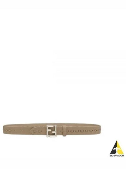 Big Dot Taupe Celeria Belt Grey - FENDI - BALAAN 2