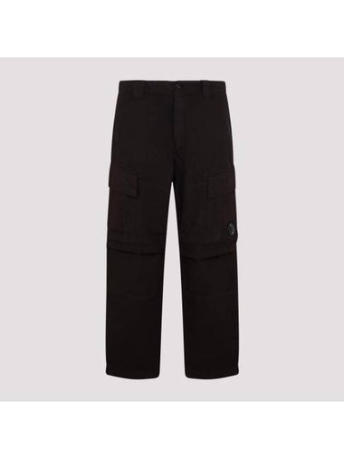 Lens Cargo Pants Black - CP COMPANY - BALAAN 1